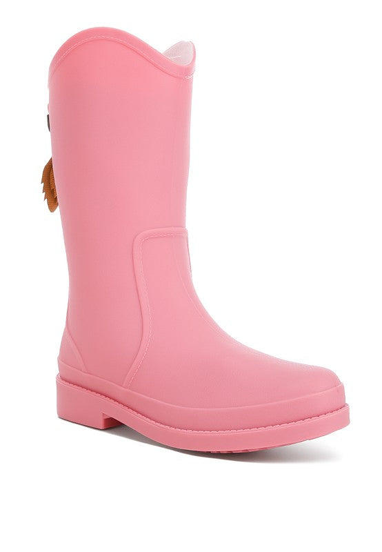 Overcloud Stylish High Rainboots - Tigbul's Variety Fashion Shop