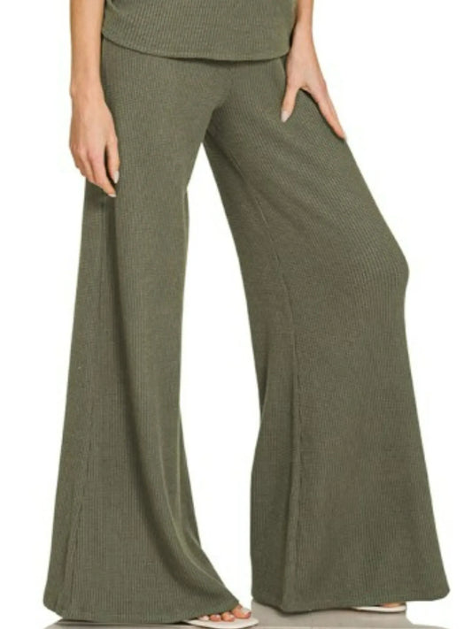 Zenana Mock Neck Top and Pants Sweater Set - Tigbul's Variety Fashion Shop