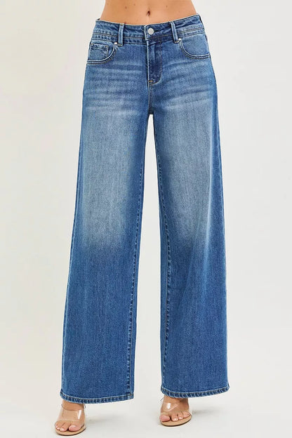 RISEN Slouchy Baggy Blue Jean Pants Women's | Tigbuls Variety Fashion
