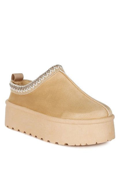 Jesters Embroidered Platform Classic Slip-On - Tigbul's Variety Fashion Shop