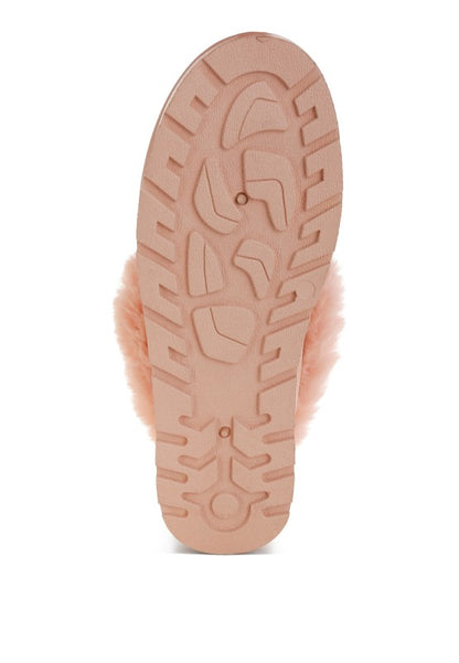 Zeta Charm Detail Slip On Snow Boots - Tigbul's Variety Fashion Shop