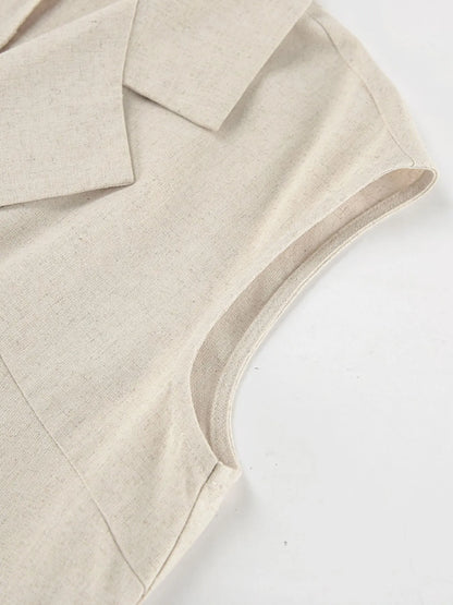 Tie Waist Cap Sleeve Maxi Dress - Tigbul's Variety Fashion Shop