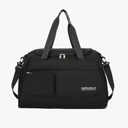 Color Block Oxford Cloth Travel Bag - Tigbul's Variety Fashion Shop