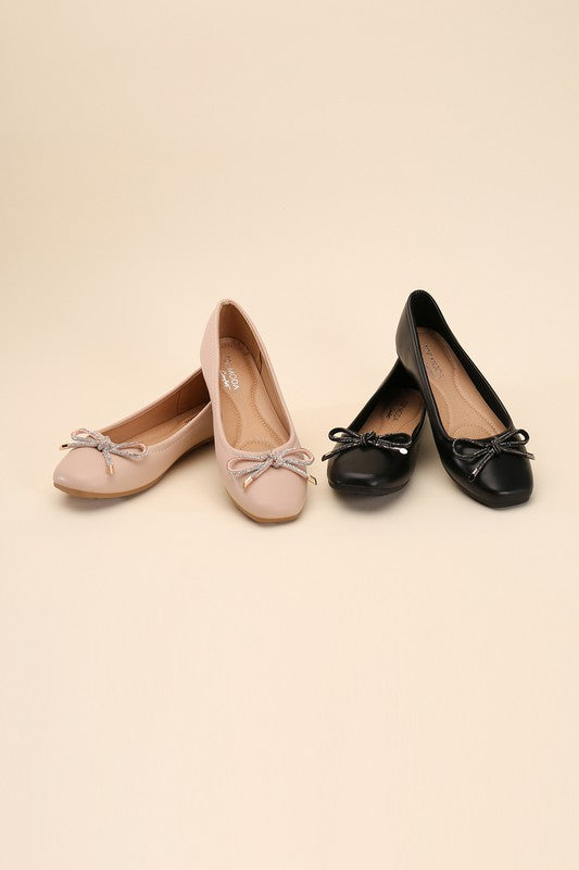 DOROTHY-77 Bow Ballet Flats - Tigbuls Variety Fashion