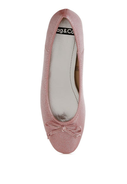 Agshin Metallic Ballet Flats - Tigbul's Variety Fashion Shop