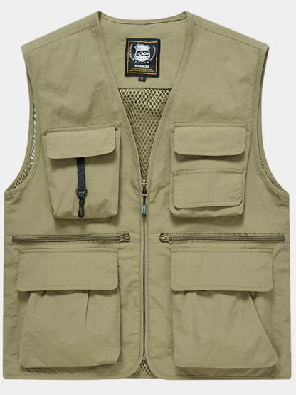 Men's Size Medium up to 5XL Zip Up Vest - Tigbul's Variety Fashion Shop