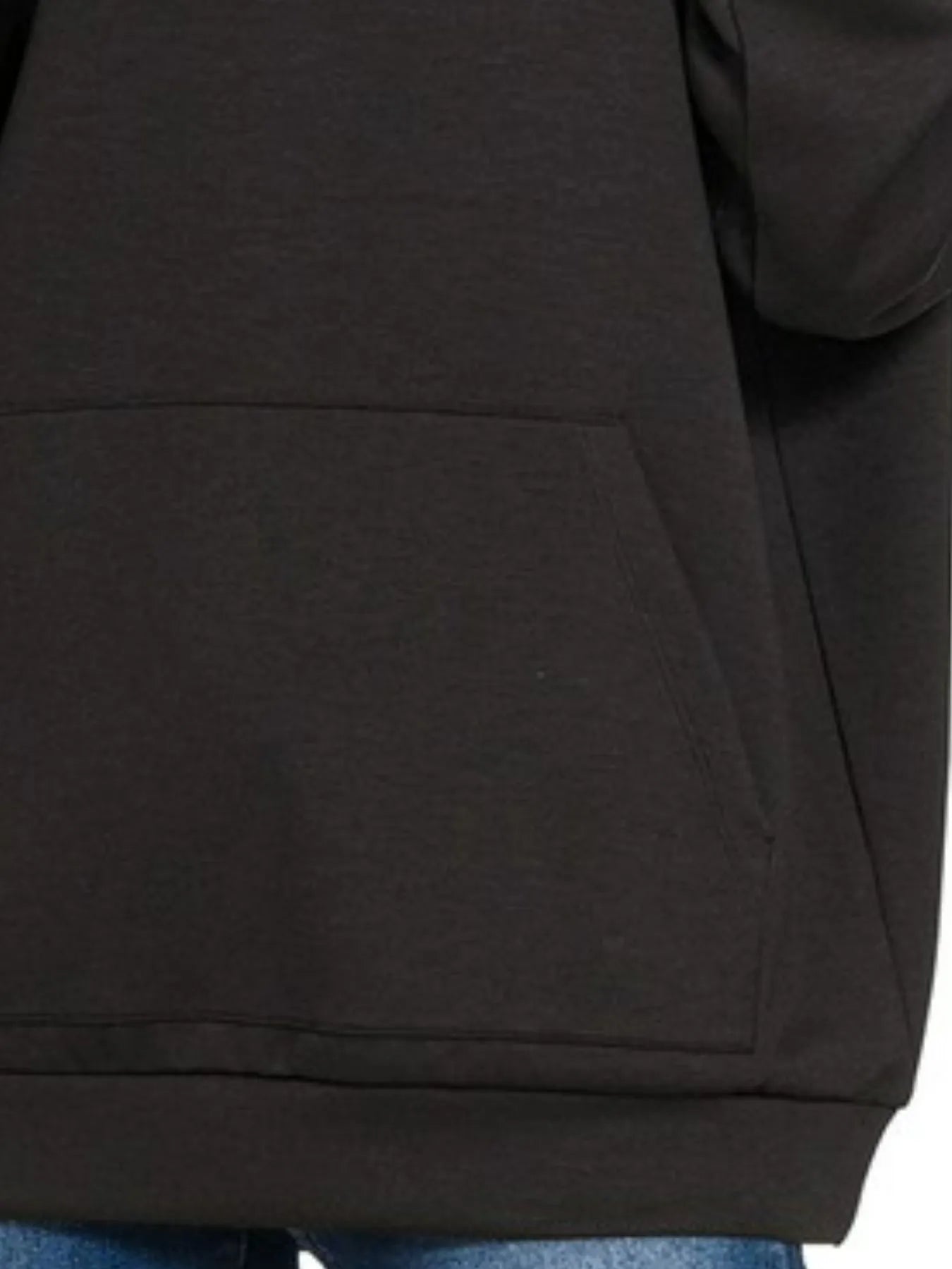 Zenana Oversized Scuba Hoodie with Kangaroo Pocket - Tigbul's Variety Fashion Shop