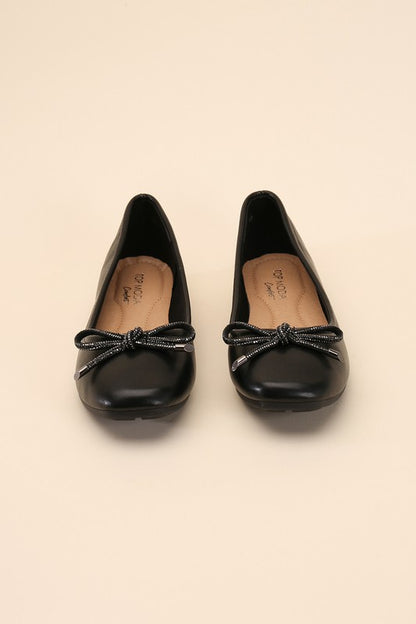 DOROTHY-77 Bow Ballet Flats - Tigbuls Variety Fashion