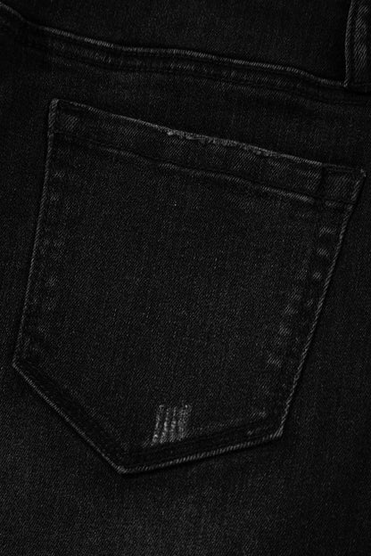 High-Waisted Wide-Leg Vintage Wash Jeans - Tigbul's Variety Fashion Shop