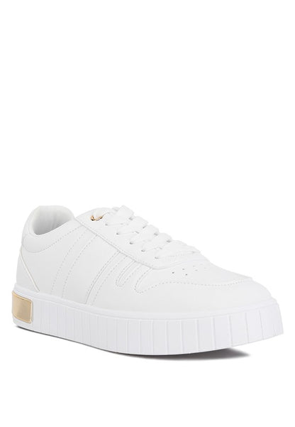 Welsh Panelling Detail Sneakers - Tigbuls Variety Fashion