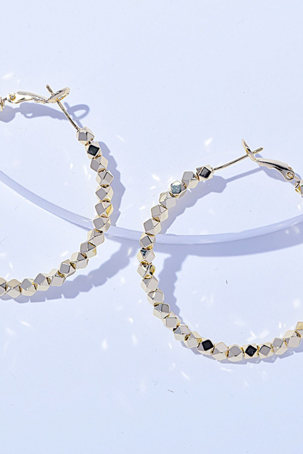 Alloy Hoop Earrings - Tigbul's Variety Fashion Shop