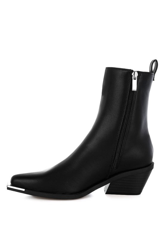 Jeffers High Ankle Black Chelsea Boots - Tigbul's Variety Fashion Shop