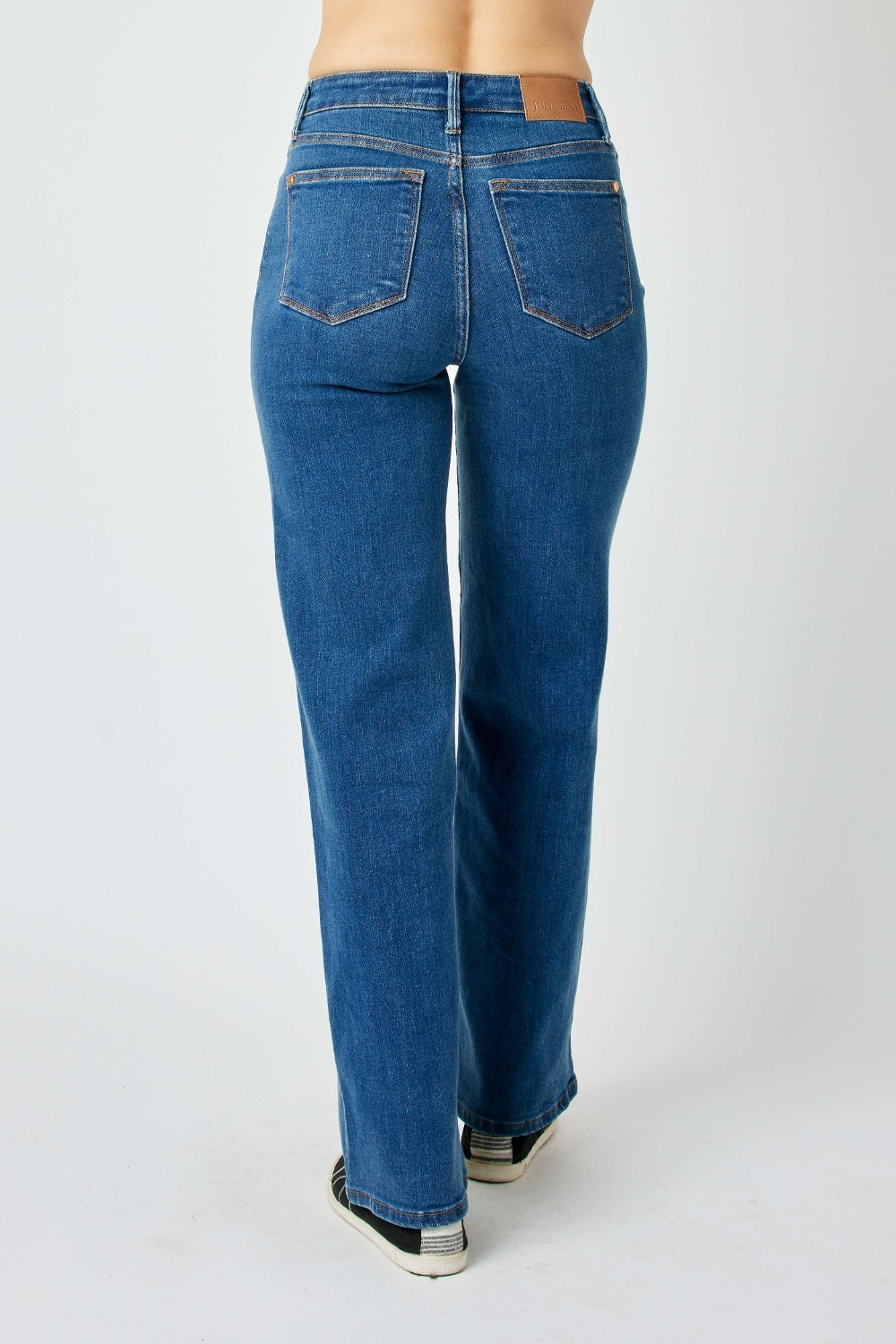 Judy Blue Full Size High Rise Straight Jeans - Tigbul's Variety Fashion Shop