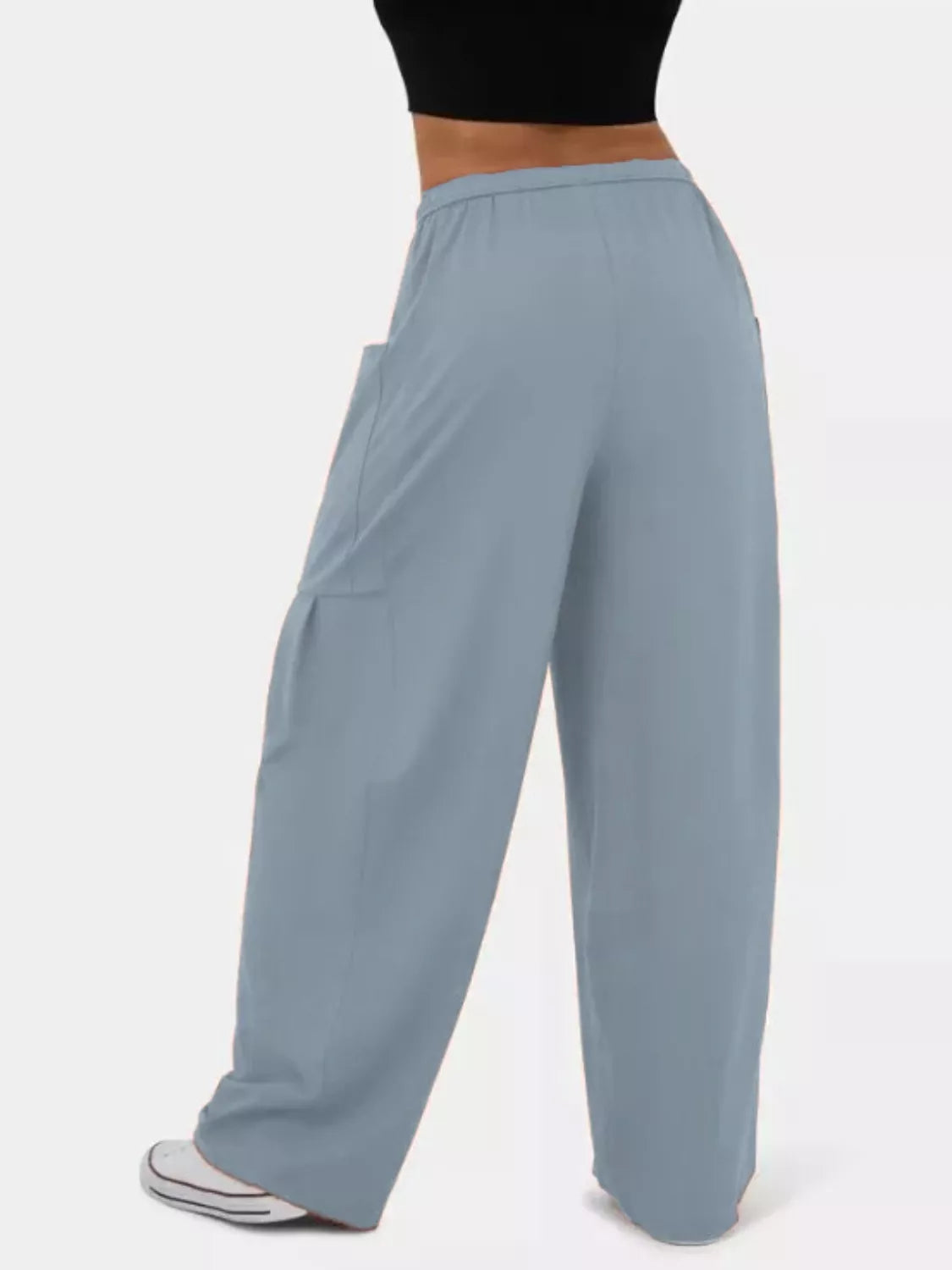Relaxed Fit Drawstring Pants - Tigbul's Variety Fashion Shop