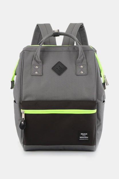 Himawari Contrast Waterproof Backpack Bag with Reinforced Edges - Tigbul's Variety Fashion Shop