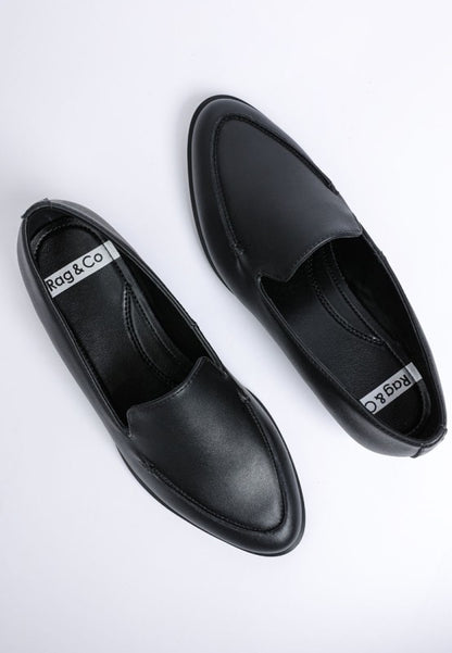 Anna Suede Leather Loafers - Tigbul's Variety Fashion Shop