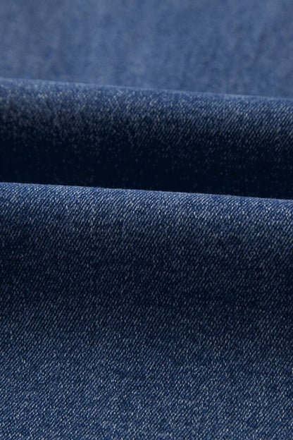 Denim Raw Hem Straight Leg Jeans - Tigbul's Variety Fashion Shop