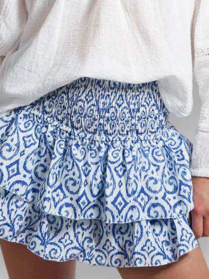 Layered Mini Skirt - Tigbul's Variety Fashion Shop
