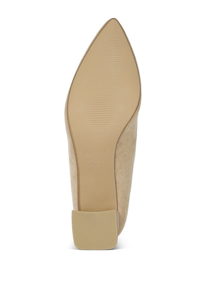 Malai Block Heel Pumps - Tigbul's Variety Fashion Shop