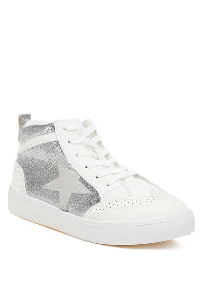 Sonic Star High Ankle Sneakers - Tigbul's Variety Fashion Shop