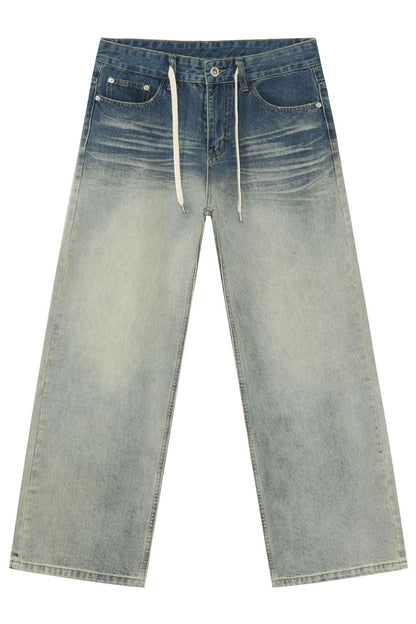 Men's Loose Fit Jeans with Pockets - Tigbul's Variety Fashion Shop