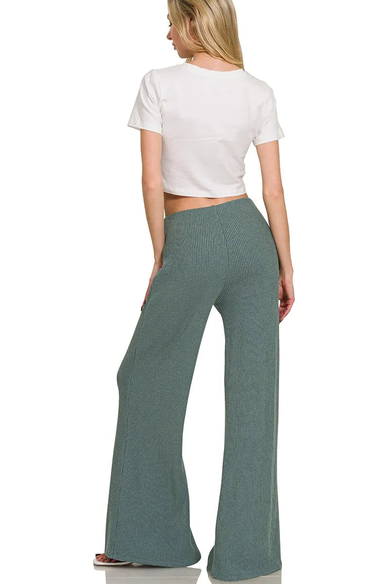 Zenana Mock Neck Top and Pants Sweater Set - Tigbul's Variety Fashion Shop