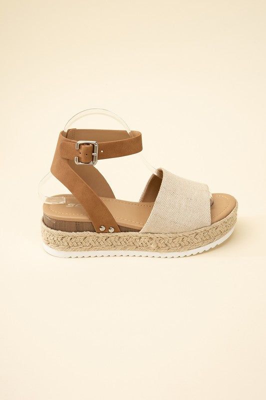 TOPIC-S Espadrille Ankle strap Sandals - Tigbuls Variety Fashion