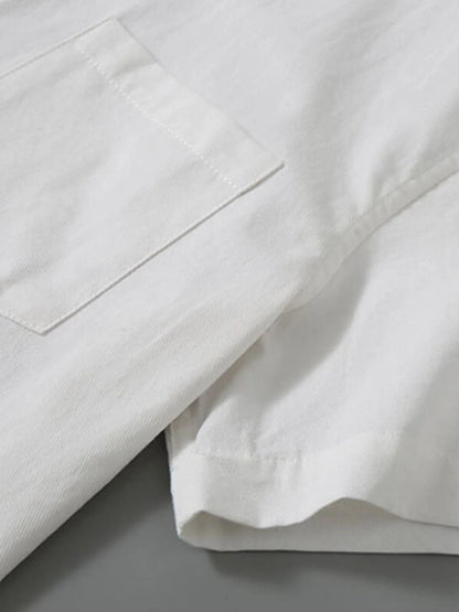 Men's Plus Size Button Up Short Sleeve Shirt - Tigbul's Variety Fashion Shop