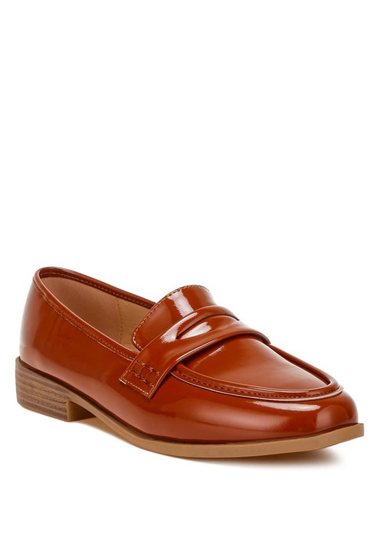 Mogul Penny Strap Detail Loafers - Tigbul's Variety Fashion Shop