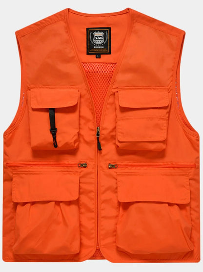 Men's Size Medium up to 5XL Zip Up Vest - Tigbul's Variety Fashion Shop
