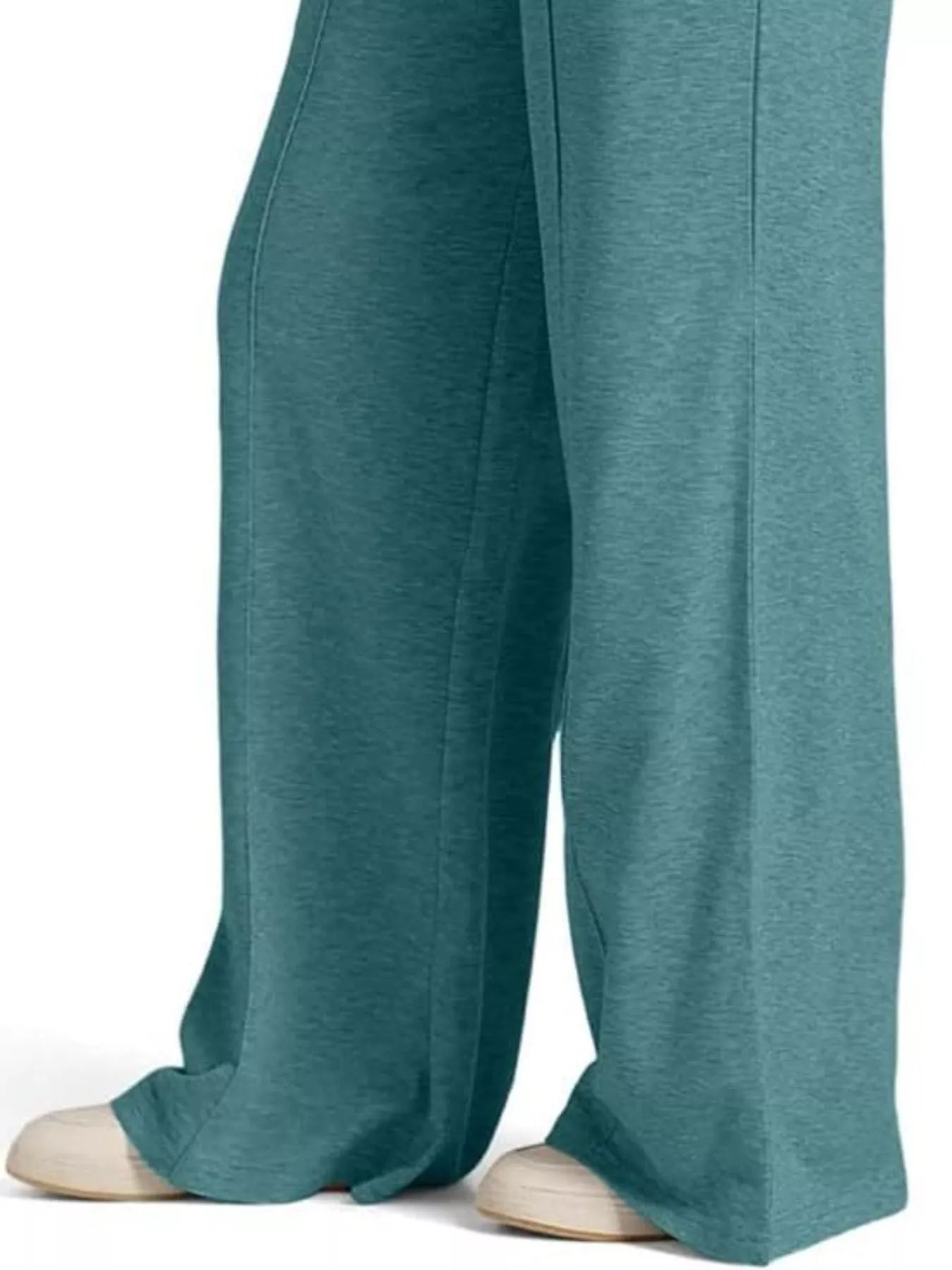 Wide Leg Drawstring Pants - Tigbul's Variety Fashion Shop