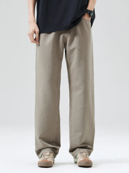 Men's Full Size Wide Leg Pants Plus Size - Tigbul's Variety Fashion Shop