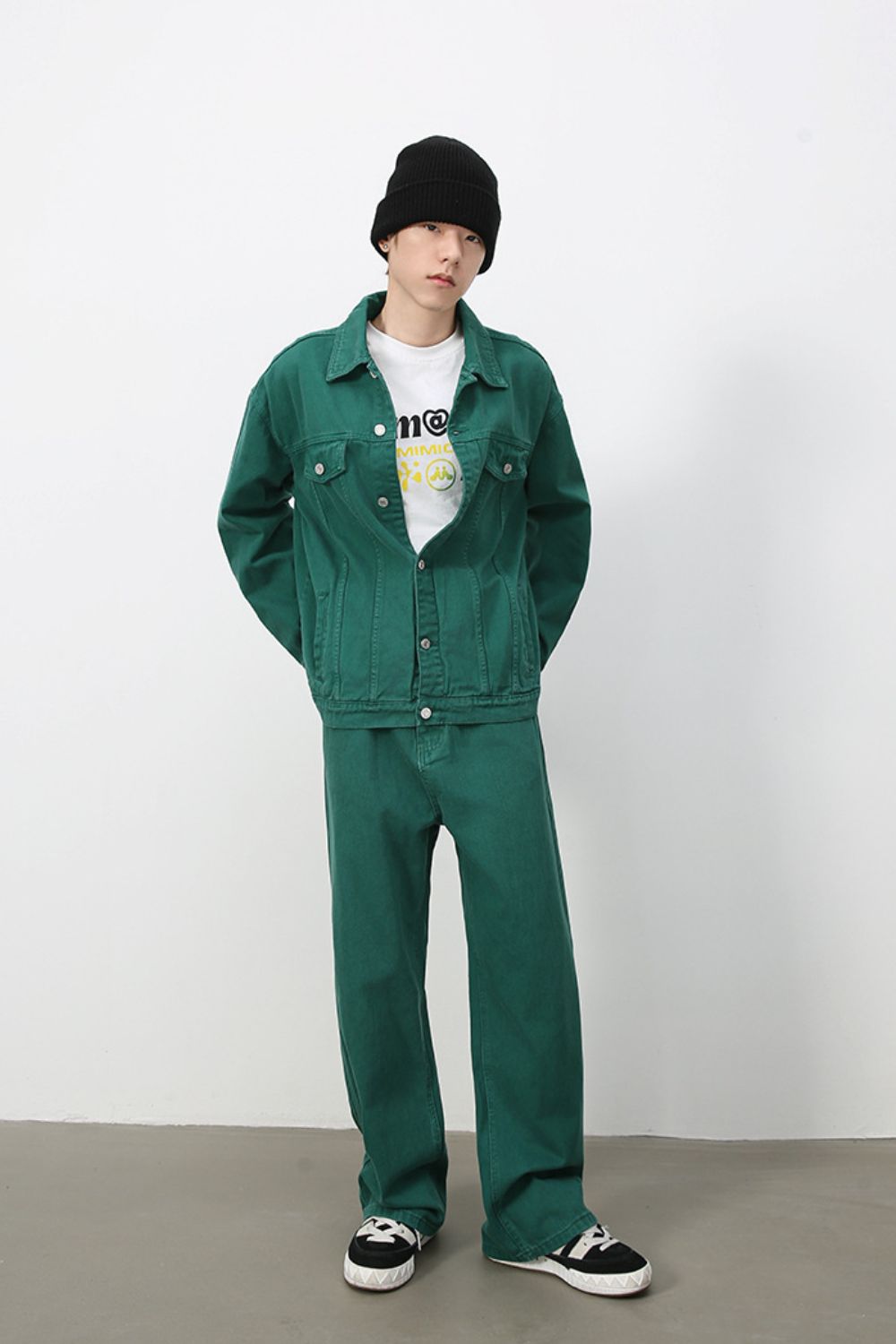 Men's Baggy Jeans with Pockets - Tigbul's Variety Fashion Shop