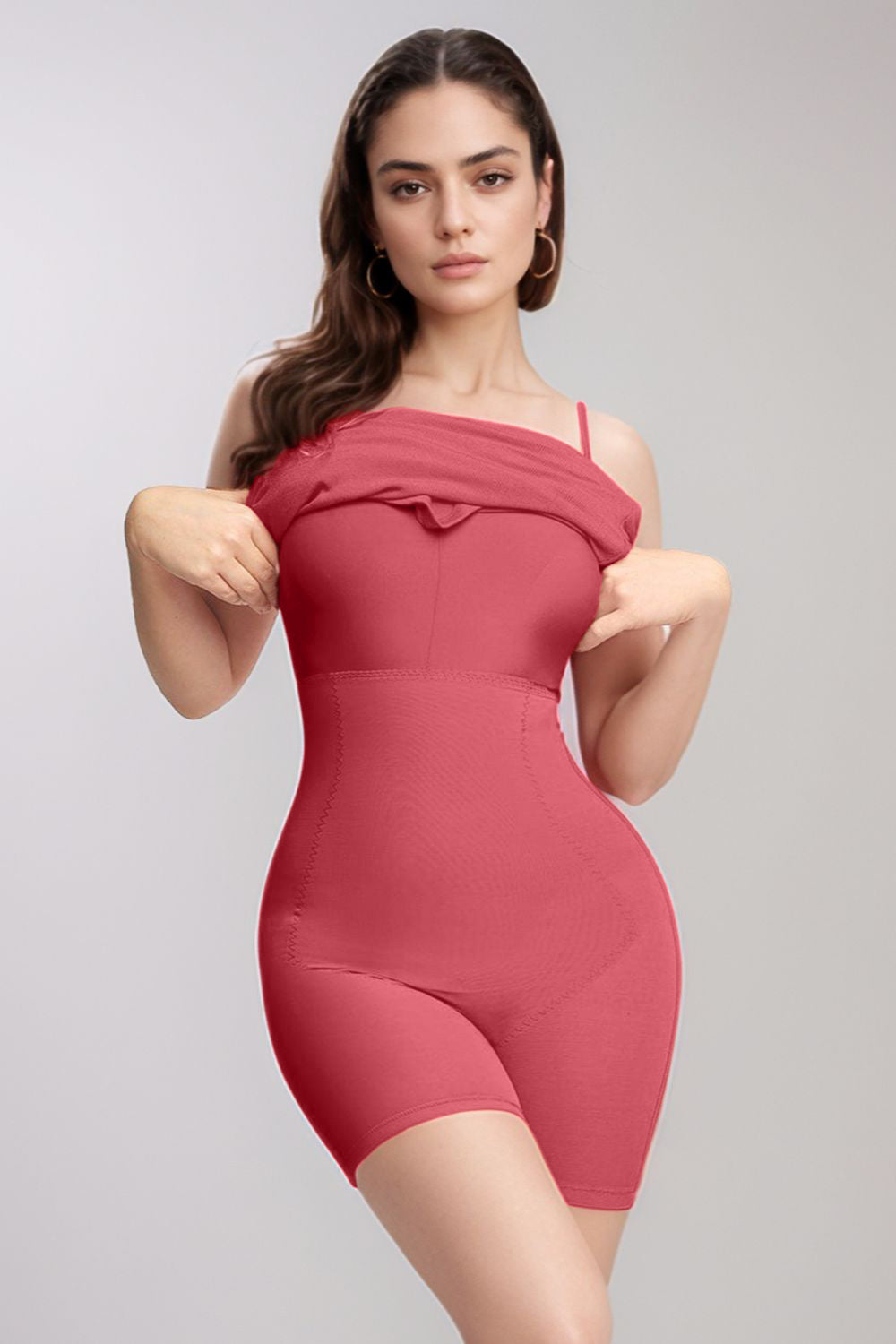 Built-In Shapewear Sleeveless Maxi Dress - Tigbul's Variety Fashion Shop