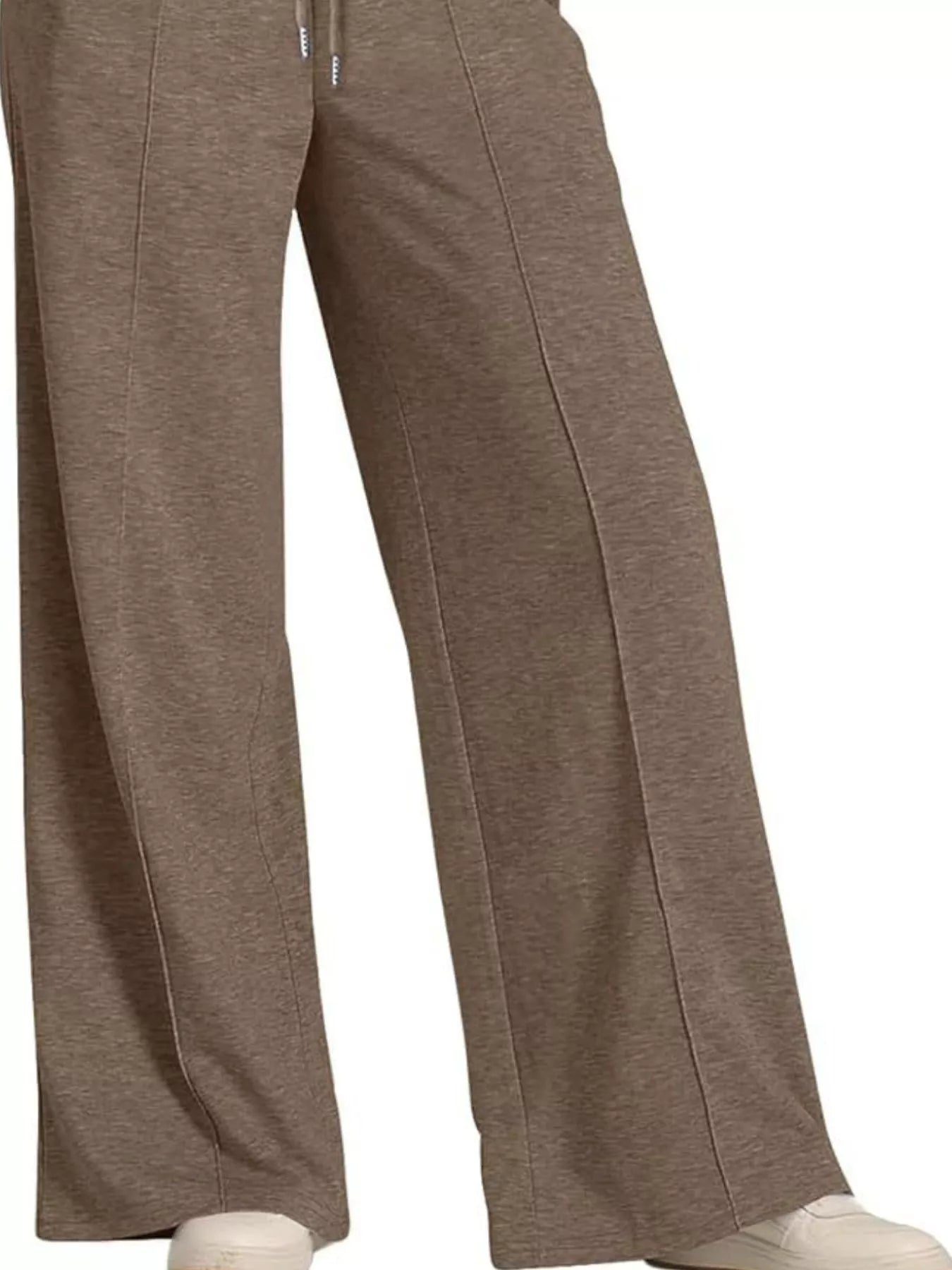 Wide Leg Drawstring Pants - Tigbul's Variety Fashion Shop