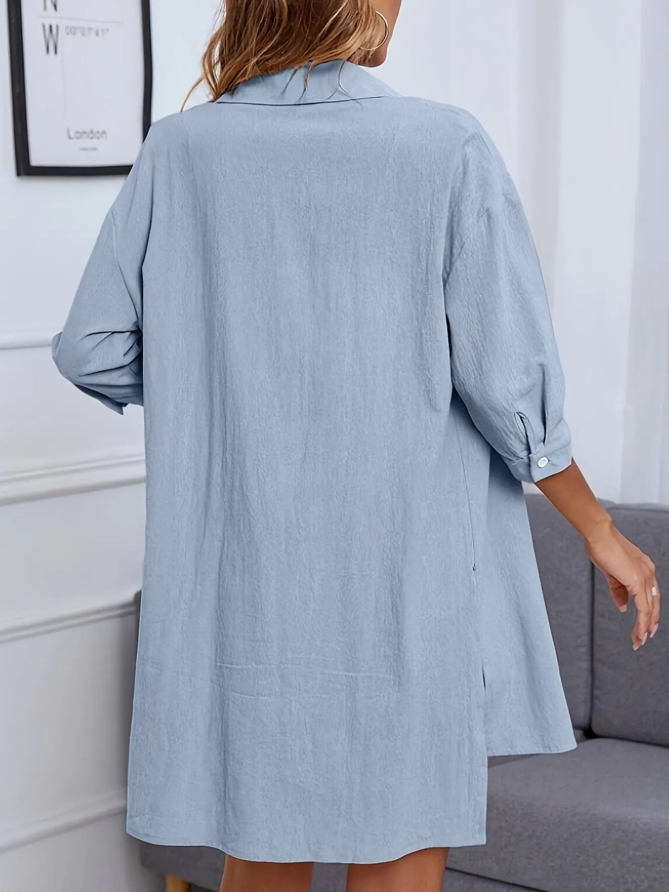 Button Up Shirt and Shorts Set - Tigbul's Variety Fashion Shop