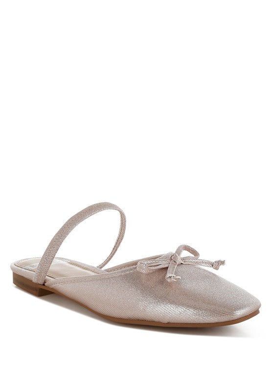 Opalia Glitter Ballet Mules - Tigbul's Variety Fashion Shop