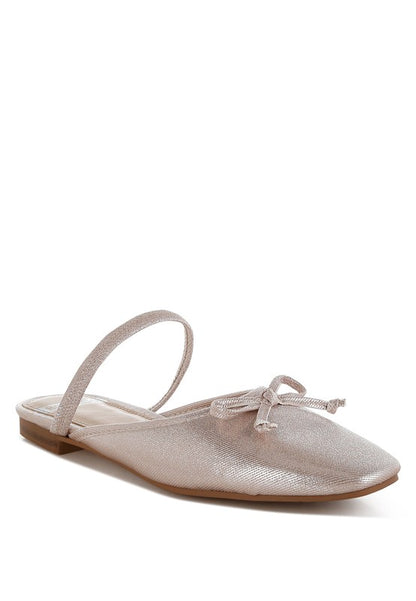 Opalia Glitter Ballet Mules - Tigbul's Variety Fashion Shop