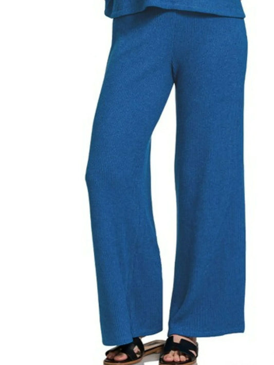 Zenana Sweater Boxy Top & Long Pants Set - Tigbul's Variety Fashion Shop