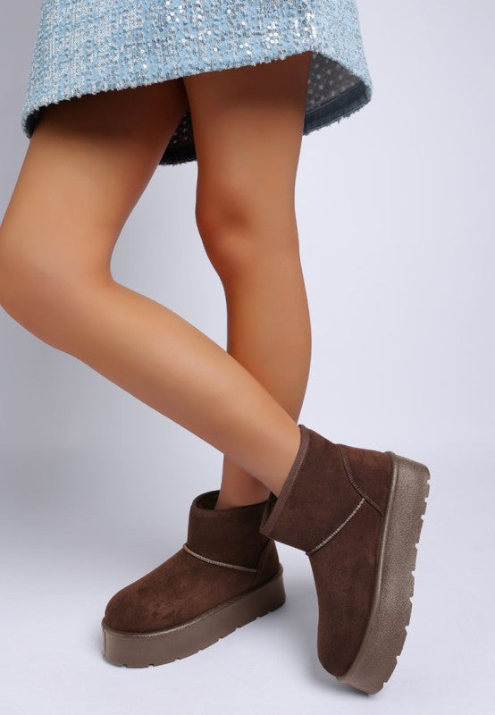 Derta Soft Microfiber Snow Boots - Tigbul's Variety Fashion Shop