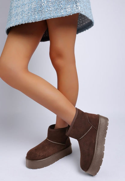 Derta Soft Microfiber Snow Boots - Tigbul's Variety Fashion Shop