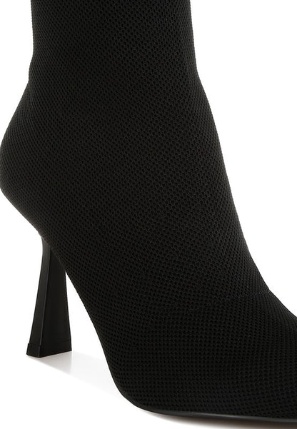 Kintley Knitted Sock Boots - Tigbul's Variety Fashion Shop