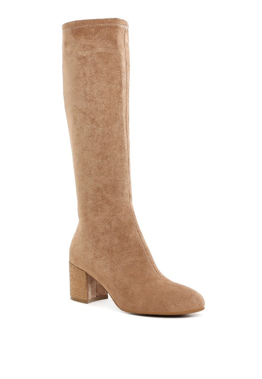 Sinaloa Microfiber Knee High Boots - Tigbul's Variety Fashion Shop