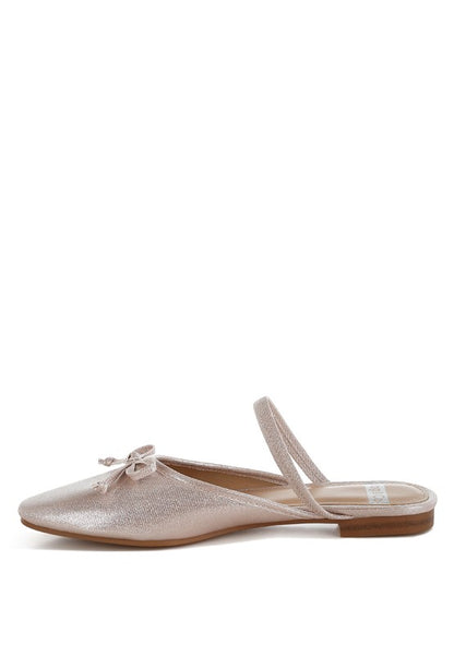 Opalia Glitter Ballet Mules - Tigbul's Variety Fashion Shop
