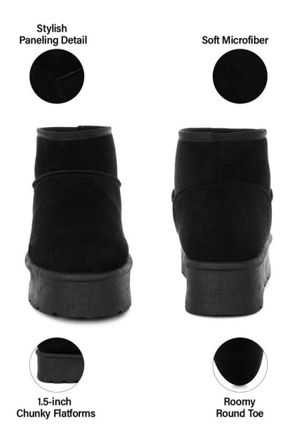 Derta Soft Microfiber Snow Boots - Tigbul's Variety Fashion Shop