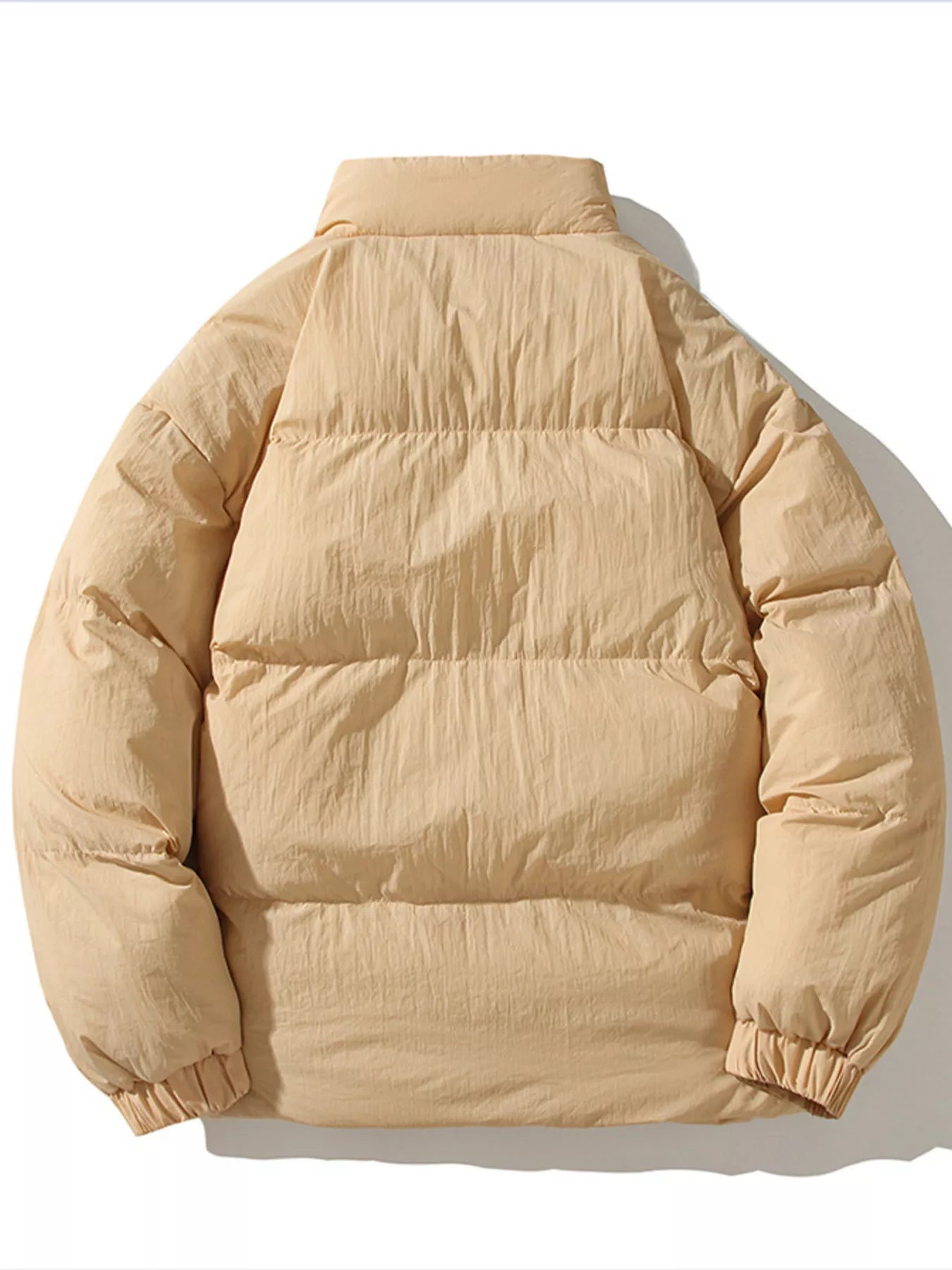 Men's Full Size Zip Up Fleece Puffer Jacket Plus Size - Tigbul's Variety Fashion Shop