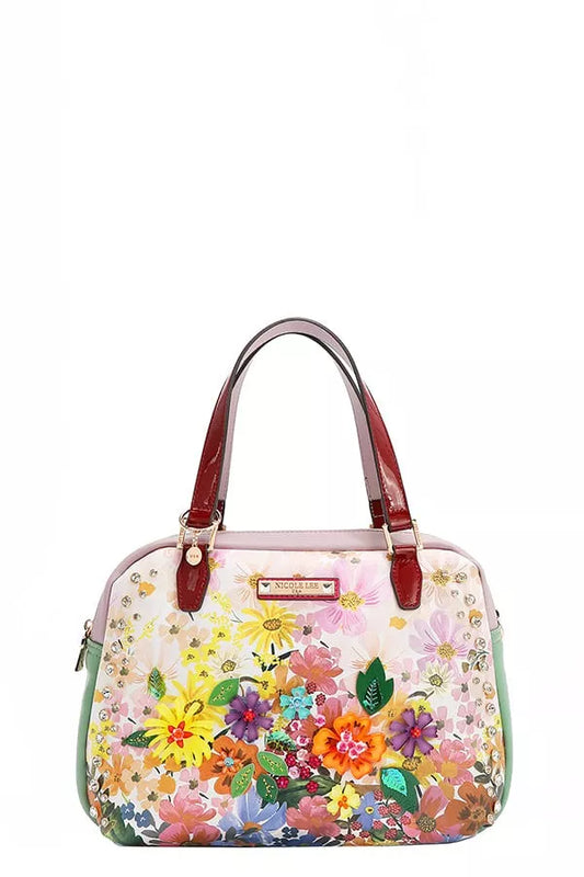 Nicole Lee USA Dreams Blossom Handbag - Tigbul's Variety Fashion Shop