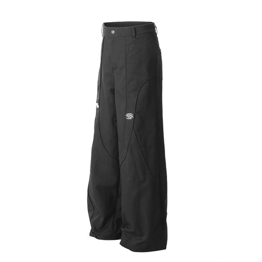 Men's Wide Leg Pants - Tigbul's Variety Fashion Shop