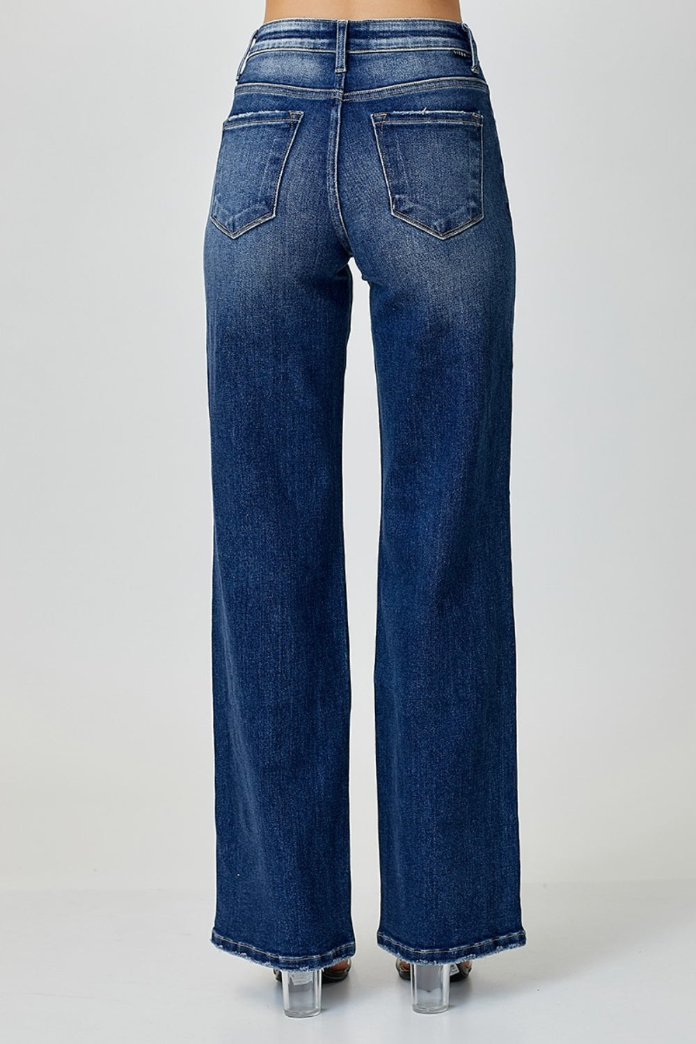 RISEN Mid Rise Straight Jeans - Tigbuls Variety Fashion