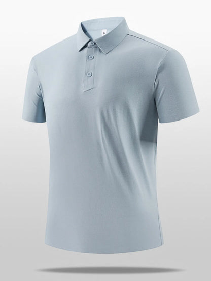 Men's Plus Size Short Sleeve Polo Shirt - Tigbul's Variety Fashion Shop